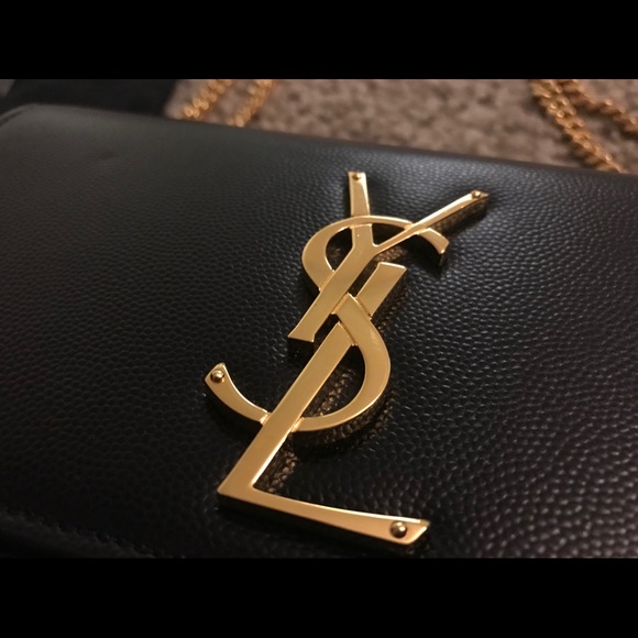 YSL Kate small in grain de poudre embossed leather - Picture 2 of 5
